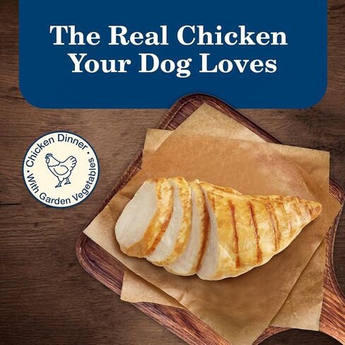 Blue Buffalo Homestyle Recipe Senior Wet Dog Food, Made with Natural Ingredients, Beef Dinner with Garden Vegetables, 12 Pack in Kuwait
