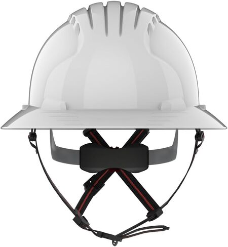 خوذة التسلق JSP EVO 6161V كاملة الحواف - سقاطة العجلة - أبيض - فتحات تهوية (AKU260-000-104) in Kuwait