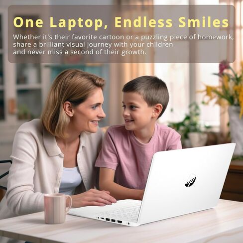 HP Stream 14-inch HD Touchscreen Laptop, Intel Celeron N4000, 4 GB RAM, 64 GB eMMC, Windows 10 Home in S Mode With Office 365 Personal For 1 Year (14-cb192nr, Brilliant Black) in Saudi Arabia