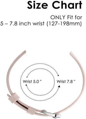 متوافق مع ساعة Spade & Co Health الذكية 4 نطاقات، بديل حزام جلدي نحيف عتيق متوافق مع Spade & Co Health Smartwatch 4 1.85 بوصة in Kuwait