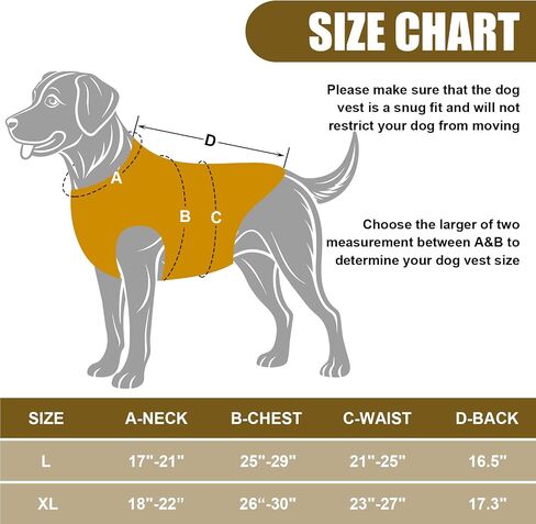 2 Pcs Dog Hunting Vest Adjustable 5 mm Thick Camo Neoprene Hunting Vest for Dog Tactical Equipment Waterfowl for Duck Hunting Training(L) in Saudi Arabia