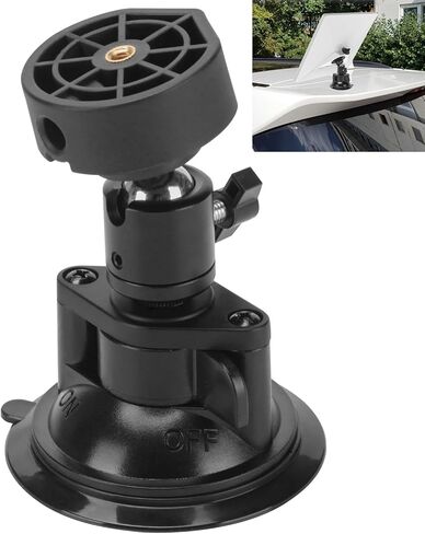 حامل كأس شفط صغير بزاوية قابلة للتعديل من Starlink - حامل سقف مؤقت صغير من Starlink - حامل سطح أملس صغير من Starlink - ملحق Starlink Mini - حامل كأس شفط واحد in Kuwait