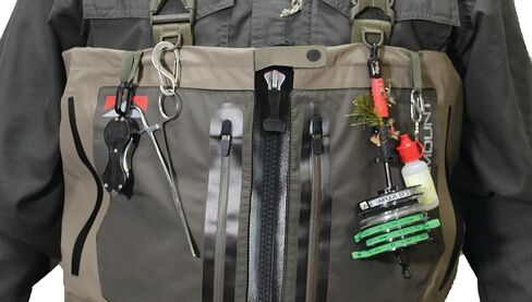 Paramount Outdoors Meridian Z Zippered Breathable Stockingfoot Fly Fishing Chest Wader in Saudi Arabia