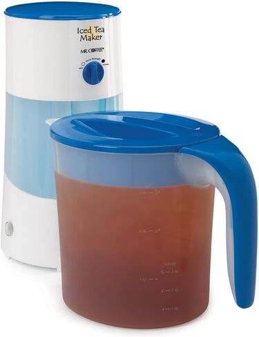 Mr. Coffee 3-Quart Iced Tea and Iced Coffee Maker, Blue in Kuwait