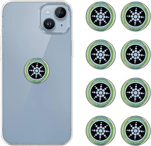 8Pcs Phone Blockers Equipment Stickers Protection Stickers for Cell Smart Phones Stickers for Mobile/Computer/Radio/Laptop/Tablet PC/WiFi/Router/TV All E-Devices in Saudi Arabia