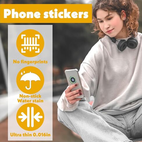 8Pcs Phone Blockers Equipment Stickers Protection Stickers for Cell Smart Phones Stickers for Mobile/Computer/Radio/Laptop/Tablet PC/WiFi/Router/TV All E-Devices in Saudi Arabia