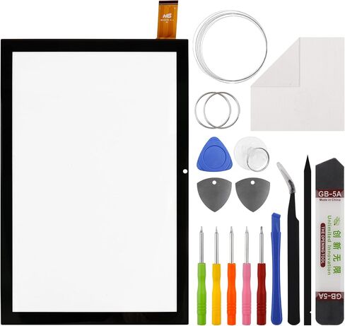 [جديد] بديل محول رقمي لشاشة اللمس Duotipa لأجهزة Sky Pad 10MAX 2ABOSSKYPAD10MX 10.1 بوصة 51pin Tablet مع مجموعة أدوات الإصلاح. (لا توجد شاشة LCD). in Saudi Arabia