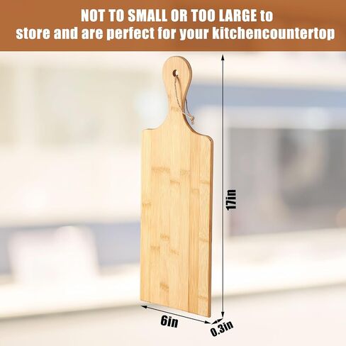 12 Packs Cutting Board Set Plain Chopping Board with Handles Large Serving Board Wooden Kitchen Cutting Board Bulk for Vegetables Meat Pizza Cheese Fruit Bread (15 x 7 Inch, Acacia Wood) in Saudi Arabia