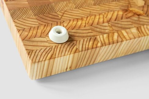 Larch Wood Canada End Grain Small Cutting Board, Standard Line, Handcrafted for Professional Chefs & Home Cooking, 17-3/4" x 11" x 1-1/2" in Saudi Arabia