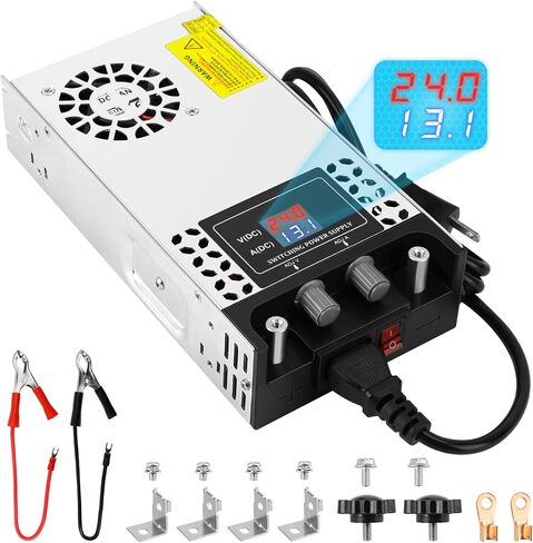 Adjustable 0-48V Power Supply 12.5A 600W, 110V AC to DC 0-48V Buck Converter 0-12.5A 600W Power Supply with LCD Display Adjustable Voltage Current 48V 12.5A 600W Switching Power Supply in Saudi Arabia