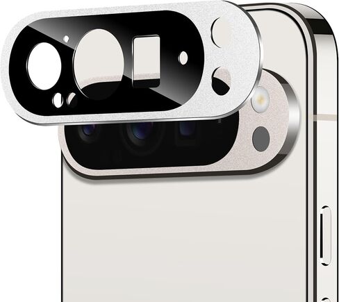 YWXTW for Google Pixel 9 Pro XL Camera Lens Protector [Not for Pixel 9 Pro], Ultra Thin Metal Tempered Glass Camera Cover Screen Protector for Pixel 9 Pro XL 2024 Accessories Case Friendly (Black) in Saudi Arabia