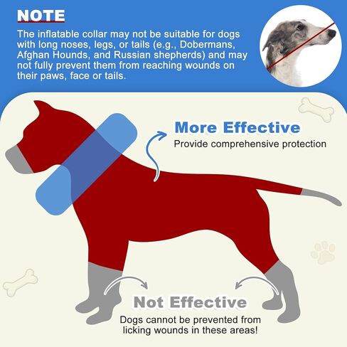 طوق مخروطي للكلاب من باركليس، بديل مخروطي للكلاب قابل للنفخ لوقف اللعق، مخاريط ناعمة للكلاب الصغيرة والمتوسطة الكبيرة، طوق على شكل كعكة دونات قابل للتعديل للتعافي الوقائي بعد الجراحة، لا يحجب الرؤية in Kuwait