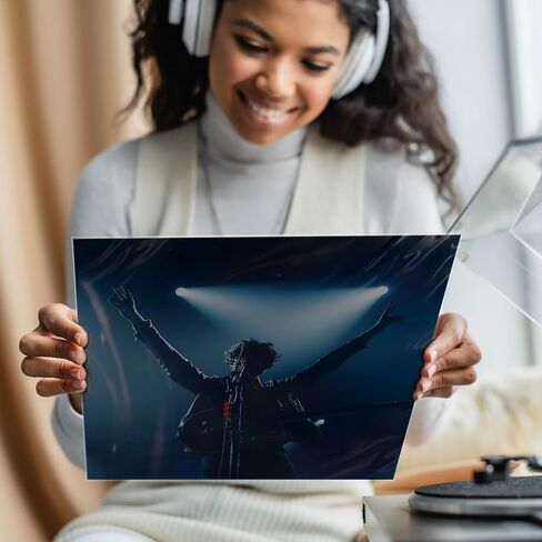 أغلفة تسجيل ممتازة لأغلفة الألبومات (50 حزمة، 12.75 × 12.75 بوصة، سمك 3 مل)، أكمام خارجية بلاستيكية واقية شفافة لألبومات تسجيل الفينيل، حماية مجموعة الوسائط من EcoEarth in Saudi Arabia