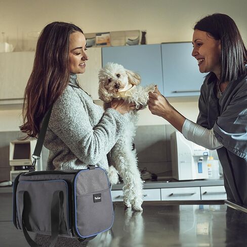 Soft Sided Cat Carrier for Small Medium Cats and Puppy up to 15lbs,Airline Approved Cat Carrier,Expandable Cat Travel Bag in Saudi Arabia