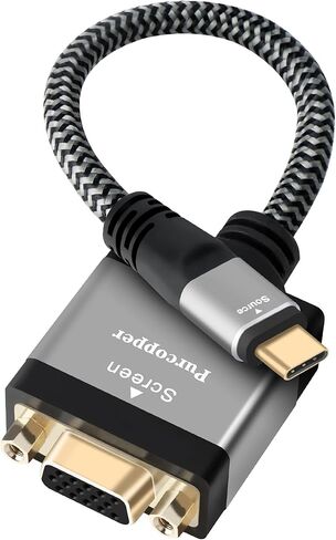 4K USB C to HDMI Adapter 3 Pack, Type-C Male (Source) to HDMI Female (Screen) Braided Cord Connector, 4K@60Hz, Thunderbolt 3/4 Compatible, for iPhone 16 Series, MacBook Pro, Air, iPad Pro, Galaxy 24 in Kuwait