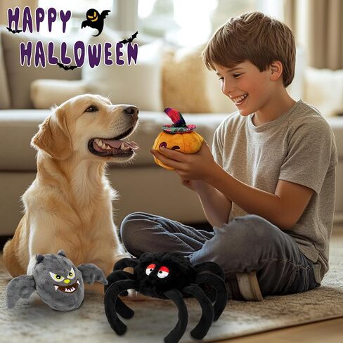 Christmas Dog Toys- 5 PCS Plush Squeaky Toys for Medium & Small Dog- Interactive Stuffed Puppy Toys- Funny Cute Dog Gifts for Puppies in Saudi Arabia