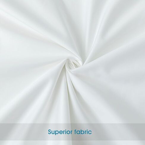 STONECREST Gusseted Pillow Protector - 1 PC, Zipper Premium Gusset Pillow Encasement Covers(300tc Sateen-Gusset, Queen) in Kuwait