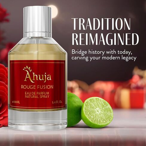 عطر أهوجا ساكريد سانتال أو دو بارفان 3.4 أونصة سائلة - عطر شامل للجنسين له ولها، عطر للجنسين، مناسب لجميع الجنسين، عطر للجنسين للمغامرين - رائحة خشبية ترابية مع روائح حارة in Saudi Arabia