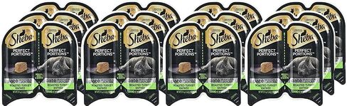Sheba Perfect Portions Wet Cat Food, Savory Chicken Entrée and Roasted Turkey Entrée, (12) 2.6 Oz Twin-Pack Trays in Saudi Arabia