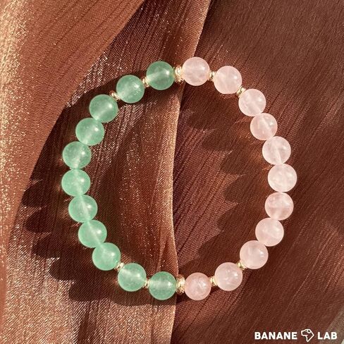 BANANE LAB - Scarlet Fortune - Power & Inspiration - Enhance Inspiration & Creativity - Handmade Stretch Jewelry for Men & Women - Fortune & Success Gift - Unique Upgraded Design in Kuwait