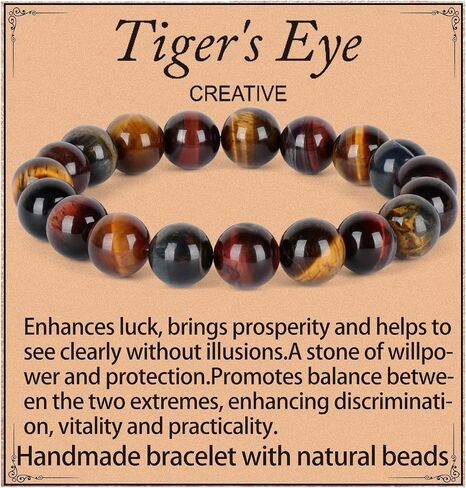 Dragon Bloodstone Bracelet - Courage Bracelet for Women Men - Handmade Natural Gem Stone Beaded Stretch Elastic Healing Bracelets 8mm in Kuwait