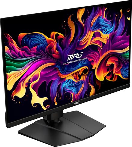 MSI MAG 271QPX QD-OLED، شاشة ألعاب OLED مقاس 27 بوصة، 2560 × 1440 (QHD)، زمن استجابة OLED 0.03 مللي ثانية، 360 هرتز، True Black HDR 400، HDMI، منفذ DP، USB من النوع C، إمالة، ارتفاع in Saudi Arabia