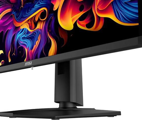 MSI MAG 271QPX QD-OLED، شاشة ألعاب OLED مقاس 27 بوصة، 2560 × 1440 (QHD)، زمن استجابة OLED 0.03 مللي ثانية، 360 هرتز، True Black HDR 400، HDMI، منفذ DP، USB من النوع C، إمالة، ارتفاع in Saudi Arabia