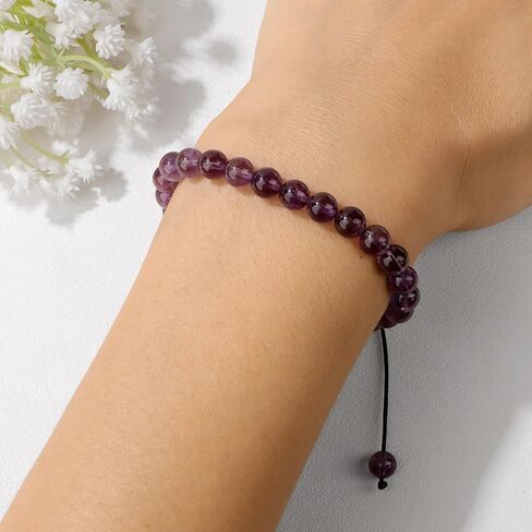 Lapis Lazuli Bracelets for Women 6mm Adjustable Lapis Lazuli Crystal Bracelet Blue Beaded Bracelet Healing Bracelets Blue Crystal Bracelet Natural Stone Bracelets Lapis Lazuli Jewelry for Women in Kuwait