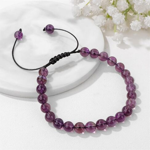 Lapis Lazuli Bracelets for Women 6mm Adjustable Lapis Lazuli Crystal Bracelet Blue Beaded Bracelet Healing Bracelets Blue Crystal Bracelet Natural Stone Bracelets Lapis Lazuli Jewelry for Women in Kuwait
