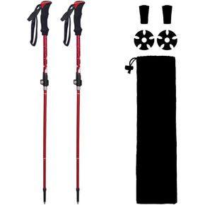 Collapsible Trekking Poles,7075 Aluminum Trekking Sticks, Adjustable, Lightweight, Shockproof, Multi Purpose Trekking Pole, Walking Sticks for Men and Women
