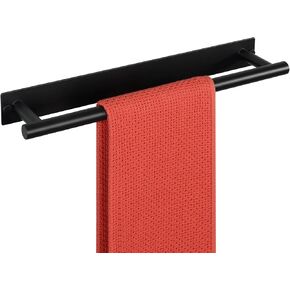 Alise Bath Towel Bars, 8 Inch Towel Hanger Towel Racks for Bathroom, SUS304 Stainless Steel Hand Towel Holder, Wall Mount with Self-Adhesive or Drilling, Nickel
