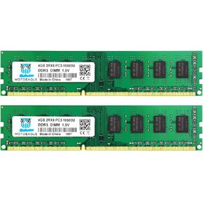 16GB (2X8GB) PC3-12800U DDR3-1600 UDIMM 2Rx8 DIMM RAM DDR3 8GB 1600MHz SDRAM 240-Pin 1.5V CL11 Non-ECC Desktop PC Memory Kit