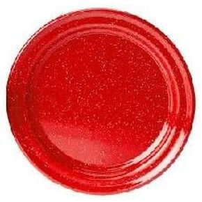 GSI Outdoors 10 Inch Enamelware Plate for Camp, Cabin and Farmhouse Kitchen - Blue in Kuwait