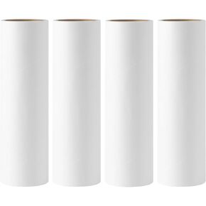Lint Roller with Cover, 6.3 inch Wide Extra Sticky Roller for Clothes Couch Furniture, Refillable Lint Remover Roller for Pet Hair (1 Sticky Roll Included)
