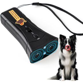 Anti Barking Control Device Ultrasonic Dog Bark Deterrent & Behavior Corrector - Stop Barking,Dog Barking Control Devices Dog Training Tools, Safe for Human & Dogs