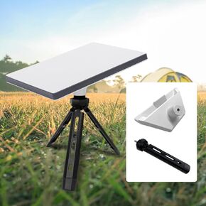 Starlink Mini Tripod Mount, Outdoor Portable Starlink Mounting Kit for Camping and RV Travel, Tripod Includes Pipe Adapter Compatible with Starlink Internet Kit Satellite