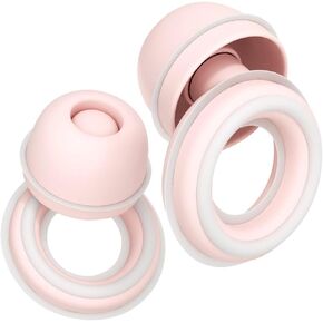 Ear Plugs Earplugs Noise Sleeping Sleep Protection Stylish Certified Hearing Protection for Concerts, Live Events, Musicians, Sports – 17dB Noise Reduction Earplugs (High-Fidelity) (Black, 3 Sizes)