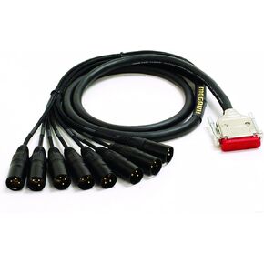 Mogami Gold DB25-XLRM-40 Analog Recorder Interface Cable, 8 Channel, DB25 to XLR-Male, 40 ft.