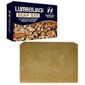 Men's Natural Soap Variety Pack Sampler Gift Box, Set of 4 Handmade Soap Bars - Scented Bar Soap for Men Face & Body Wash, Manly Soaps Gift Set for Him – Pine Tar, Alpine Sage, Cedar Citrus, Bay Rum