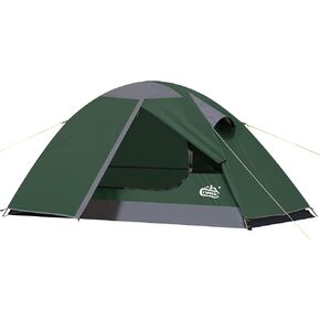 1 Person Backpacking Tent, Lightweight Compact Single Person Tent, Waterproof Windproof One Man Tent for Camping Hiking