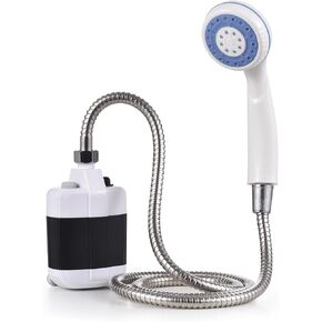 Shower Head,Portable Camping Shower Outdoor USB Rechargeable Electric Shower Pump for Camping Car Washing Gardening Pet Cleaning