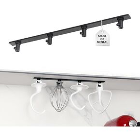 AIEVE Metal Stand Mixer Attachment Holder Compatible with Kitchenaid Mixer Accessories, for Storage Organize Your Kitchen Aid attachments