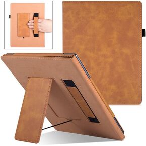 BOZHUORUI Stand Case for Remarkable 2 Digital Paper Tablet (10.3 inch - 2020 Release) - Premium PU Leather Book Folios Sleeve Cover with Pen Holder and Hand Strap