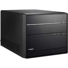 Shuttle XPC Cube SH570R6 Mini Barebone PC Intel H570 Supports 125W 11th/10th Gen Rocket Lake/Comet Lake CPU No RAM No HDD/SSD No CPU No OS 300W 80 Plus Bronze Flex PSU, Black