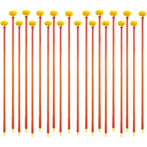 20 Pack Suction Cup Arrows, 16.9 Inch/43cm Replacement Suction Cup Arrows for Archery Bow, Sucker Play Arrows with Rubber Tip for Target Practice, Indoor Outdoor Game