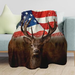 Horse Blanket Galloping Running Horse Soft Decorative Flannel Throw Blanket Lightweight Cozy Fuzzy Blanket for Couch, Bed and Chair-60''x50''
