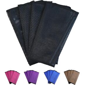 Horse Fly Boots, Superior Ventilate Mesh with Strong Fasteners Equine Fly Boots, Long-Lasting for Daliy Wear, Flexible to Fit Most Horse Legs, Set of 4 Fly Leggings for Horses