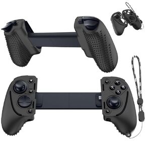 Silicone Grip Case for Razer Kishi Ultra Gaming Controller,Controller Grip Protective Cover Compatible with Razer Kishi Ultra Gaming Controller,Handle Protective Case Cover with Lanyard (DEEP Blue)