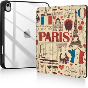 Smart Folio Case for ipad 10th Generation case,Cute 10.9 inch ipad case 10th Generation,Artsy 10th gen ipad case with Shockproof Frame,Clear Back,Pencil Holder,Auto Sleep/Wake,Galaxy in Saudi Arabia