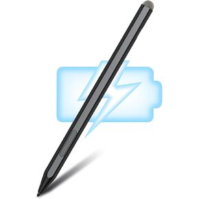 Surface Pen for Microsoft Surface with Palm Rejection and Dual Magnet, Work for Surface Pro X/9/8/7/7+/6/5/4/3, Surface Go 3/Book 3/Laptop 5/Studio 2, Surface Pro Pen for Students & Doers (Black)